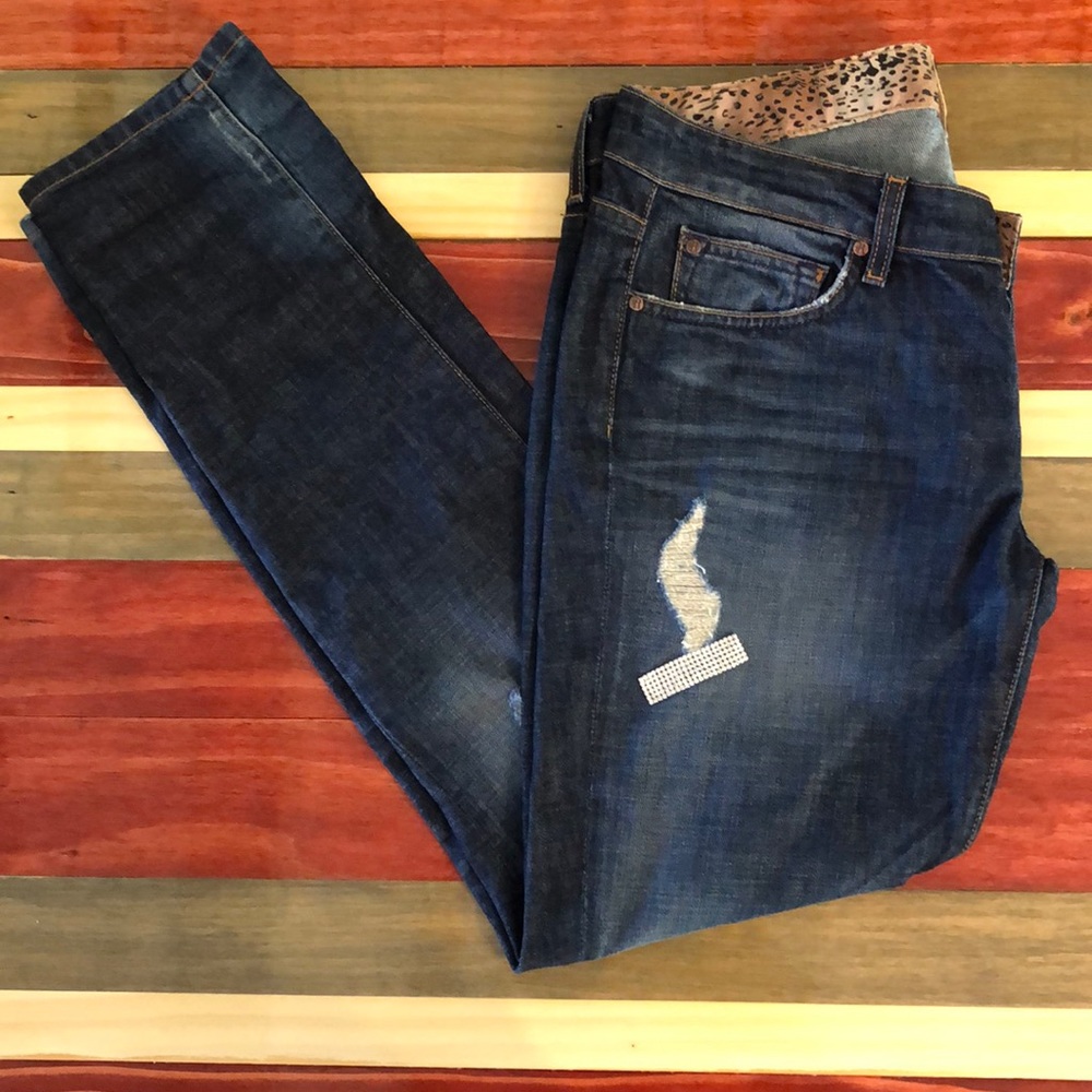 Rich & Skinny Straight Leg Jeans Size 29 Waistline